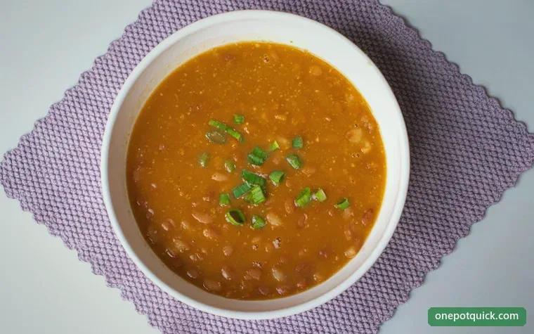 One Pot Black Bean Soup — Mexican recipe, 30 min