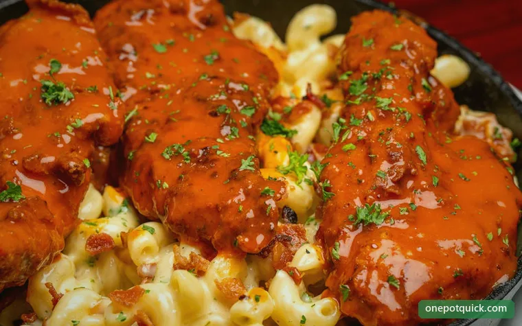 One-Pot Buffalo Chicken Pasta — American recipe, 30 min