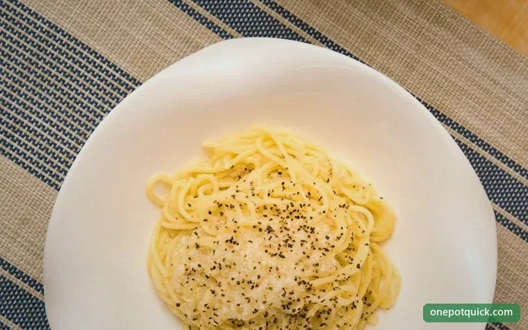 One-Pot Cacio e Pepe — Italian recipe, 20 min