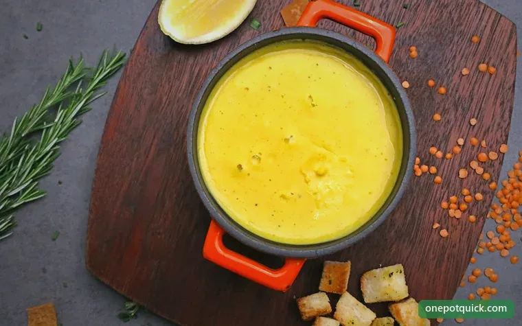 One-Pot Coconut Lentil Soup — Indian-inspired recipe, 30 min