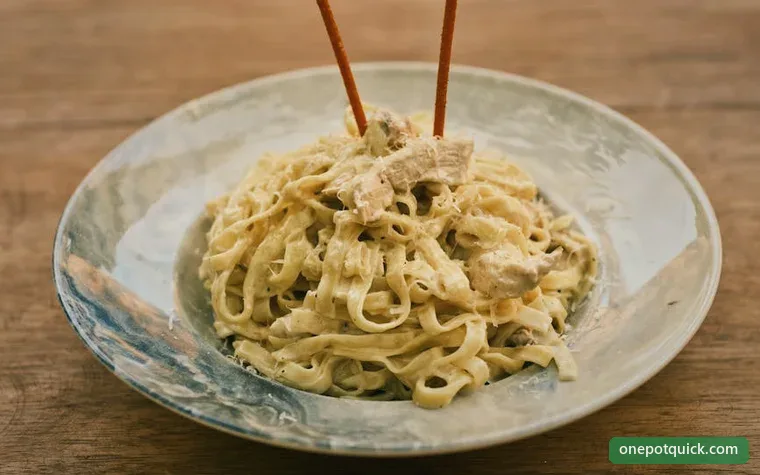 One-Pot Creamy Tuscan Chicken Pasta — Italian-inspired recipe, 25 min